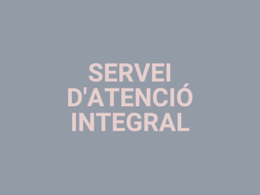 SAI: Servei d’Atenció Integral